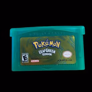 Pokemon Leaf Green Nintendo Gameboy Vintage Video Game GB - Image 1