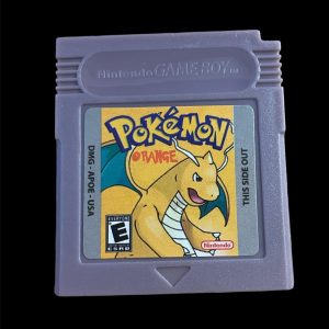 Pokemon Orange Nintendo Gameboy Vintage Video Game GB - Image 1